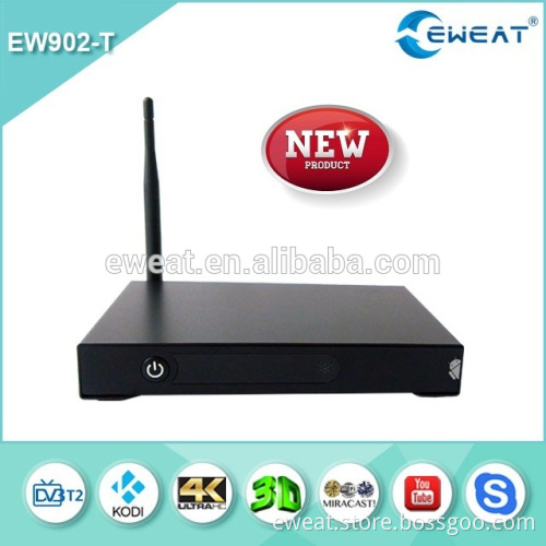 Newest DVB-T2 Android TV Box Realtek1195 4K 3D Kodi tv box dvb t2 smart tv
